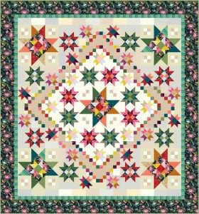 NEW Color Love Pieced Quilt